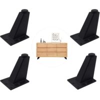 Pieds réglables pour meubles, pieds de cuisine, plan de travail, bar, bureau TV, T
