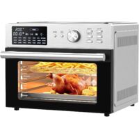 Professioneller Mini-Ofen – Heißluftofen, 30 L / 18 Programme / 30–230 ℃ – Touch-Bedienung – Integriertes Licht – 360° Heißluft