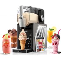 6-in-1 Slush-Maschine - 2,5L/6 Programme - Eismaschinenfunktion - LED-Display - Selbstreinigung - Rezept auf Deutsch