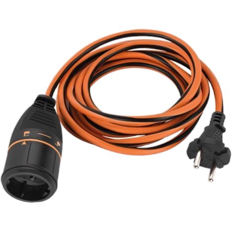 Rallonge Prolongateur Jardín 40M 2x1.5mm européenne Electralock équipée d'un système de Verrouillage qui empêche la déconnexione