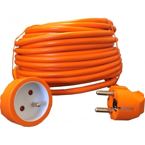 ELECTRALINE Rallonge électrique ménager, 1 prise de 16 A L.40 m ELECTRALINE (1/3)