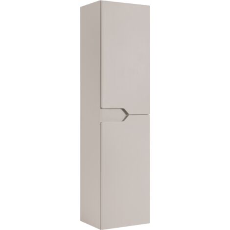Waschtischunterschrank Handtuchtrockner - 136 cm - Farbe Kashmir - Modernes Design - Minimalistisch und Praktisch