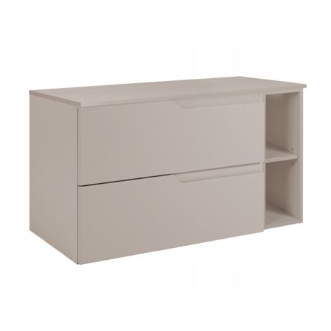 Waschtischunterschrank 100 cm - Farbe Kashmir - Modernes Design - Praktisch und elegant