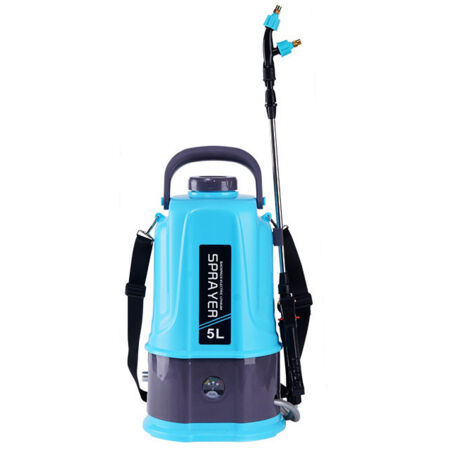 5L Electric Backpack Sprayer – Garden Sprayer with 2000mAh Battery, 5 Nozzles & Adjustable Brass Lance for Watering, Plant Care & Lawn (EU Plug) (1/5)