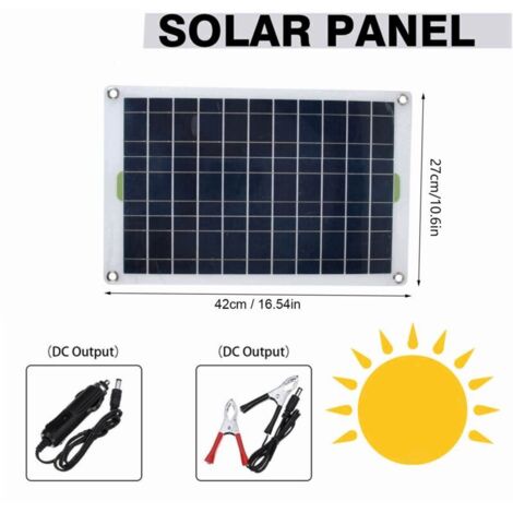 Solar-Wasserpumpen-Set, 800 l/h, 12 V, geräuscharm, Gleichstrom, umweltfreundlich, langlebige Silikon-Kunststoff-Solarpumpe für Gartenteiche