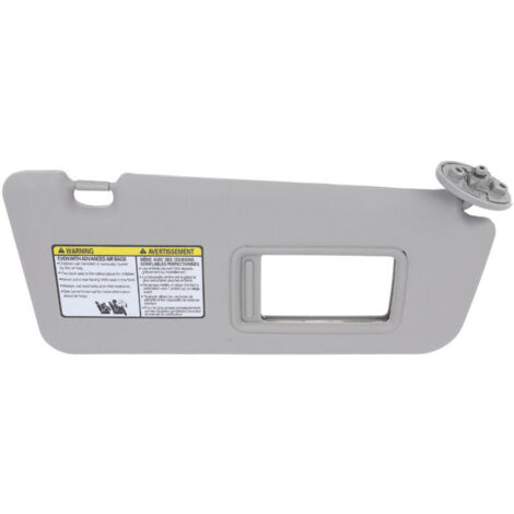 Eosnow Sonnenblende vorne rechts (Beifahrerseite) mit Make-up-Spiegelabdeckung, elegant, für RAV4 2004–2005, Grau 74310 42370 B0