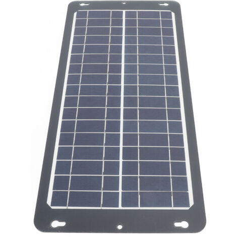 Eosnow, 30-W-Solarpanel mit OBD-Stecker, hocheffizientes, monokristallines, tragbares Solarladepanel für Outdoor-Camping