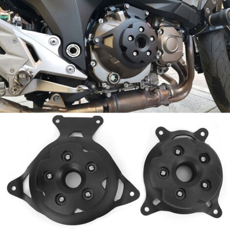 Satz mit 2 Motorrad-Motorabdeckungen für Kawasaki Z750 Z800 ZR750 ZR800 2013-2017