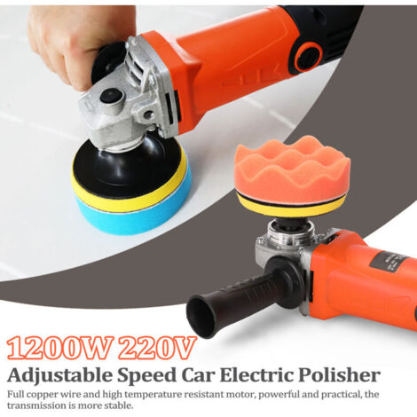 Lucidatrice per auto ad alta velocità da 1200 W 220 V, macchina per ceratura