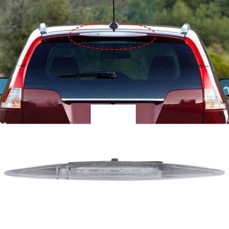 SJLERST Terza luce di stop in posizione elevata, lente trasparente 34270T0AA01 per Honda CR-V LX/EX-L/EX 2012-2014