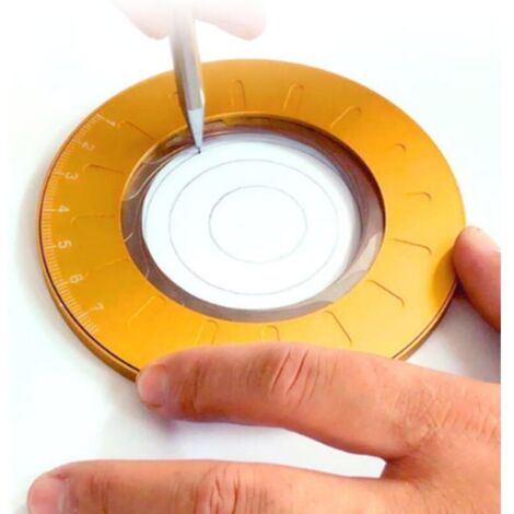 Stencil per cerchi, tracciatore di cerchi da 10-78 mm, strumento regolabile per disegnare cerchi, sagoma per disegnare cerchi in acciaio inossidabile