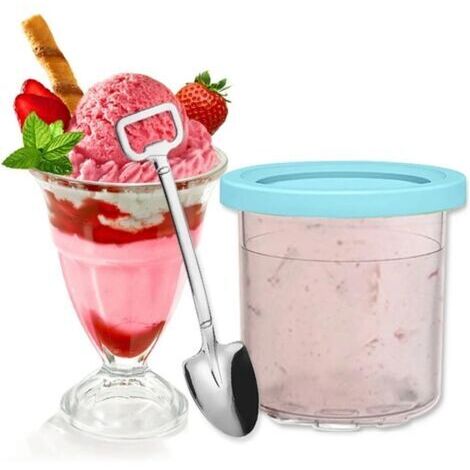 Set di 4 coppette da pinta per gelato, ideali per la gelatiera - Serie Gelatiera