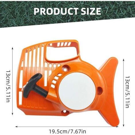 Motorino d'avviamento per bordatrice Stihl FC55 FS55 FS38 FS45 FS55 FS55C FS55R FS55RC FS55T HL45 4140-190-4009 41401904009 (1/3)
