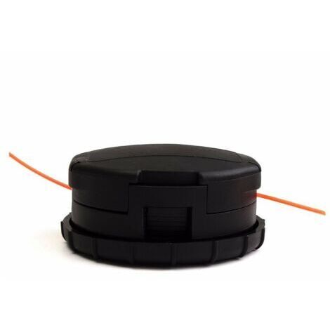 Testina di taglio Speed-Feed 450 per decespugliatore ad albero dritto Echo SRM-266 SRM-266S SRM-266T SRM-266U SRM-280 SRM-280S SRM-280T 99944200903, nera
