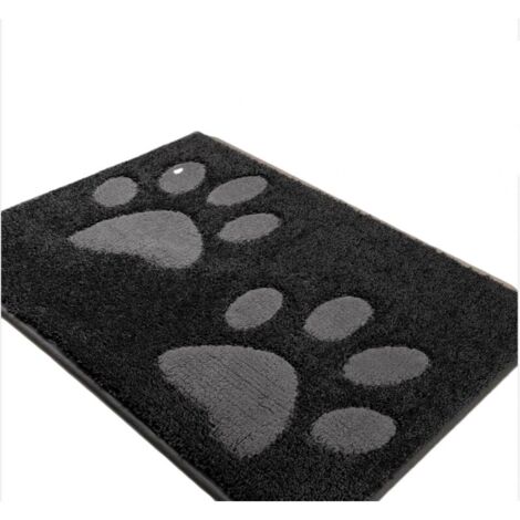 50 x 80 cm, Zerbino da interno, Tappetino d'ingresso antiscivolo lavabile in lavatrice, Tappetino morbido e assorbente per cani, Ingresso, Porta (1/4)