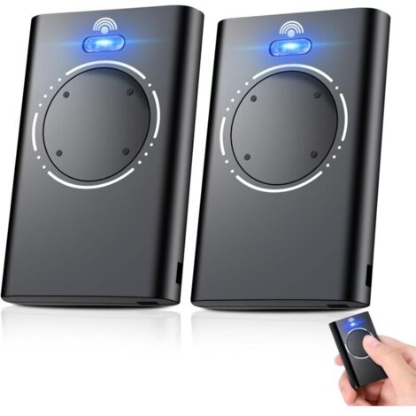 Telecomando per cancello a 868 MHz, compatibile con XT2 868 SLH LR, XT4 868 SLH LR, telecomando per porta da garage a 4 canali (confezione da 2)