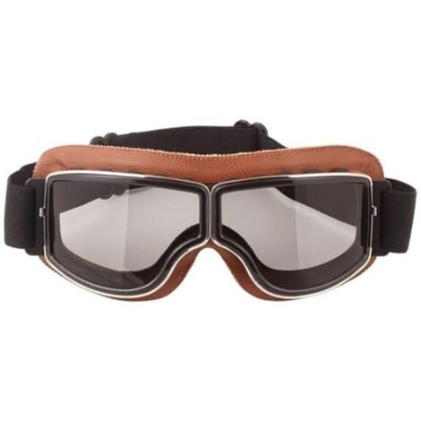 Occhiali da moto retrò - Antiappannamento - Caldi - Per equitazione, mountain bike, motocross...