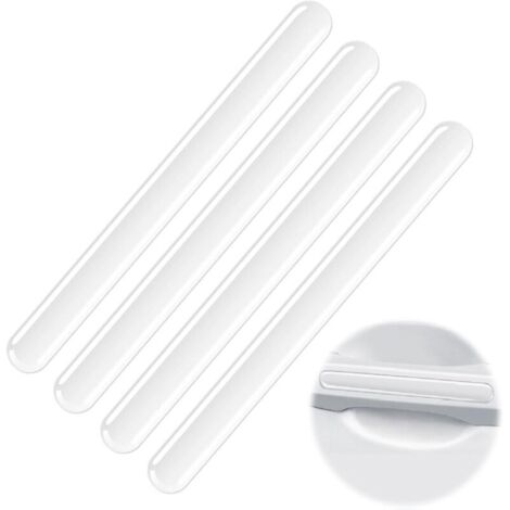 Set di 4 strisce anticollisione per auto, protezioni per portiere, adesivi di protezione antiurto, protezioni per i bordi degli specchietti retrovisori, per tutti i veicoli. (1/4)