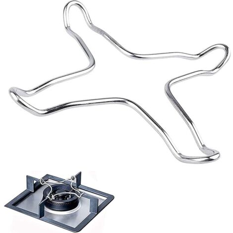 pezzo Supporto universale per fornello, riduttore di gas, supporto per wok, riduttore di gas in acciaio inossidabile, anello per wok, supporto per pentola per fornello a gas, per macchina da caffè e f
