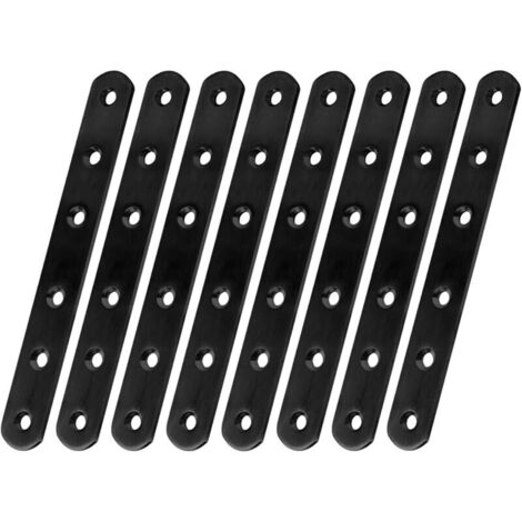 10 pezzi di staffe ad angolo retto a 90 gradi, supporto angolare a L (20 x 157 x 3 mm)