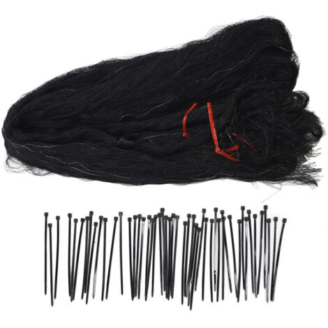 Rete anti-uccelli leggera e riutilizzabile – Protezione per alberi da frutto, cervi, polli, anatre e cani, maglia di 5 cm (1/4)