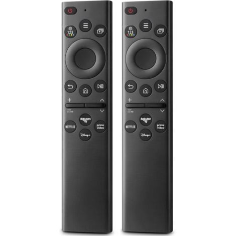 Telecomando sostitutivo per TV Samsung The Frame con pulsanti per Rakuten TV, Disney+, Prime Video, Netflix e accesso rapido. Compatibile con le smart TV Samsung. (1/4)