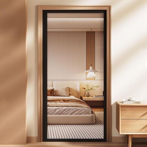 Porta con zanzariera magnetica, finestra con zanzariera con magneti, si chiude automaticamente per impedire l'ingresso degli insetti, non sono necessari chiodi, può bloccare mosche, api e zanzare (1/5)