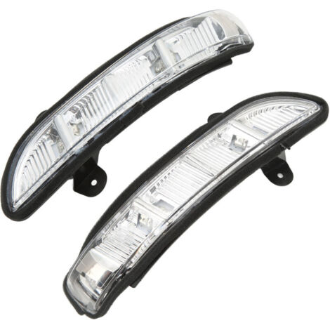 Coppia di indicatori di direzione per specchietto retrovisore (2198200521) di ricambio per luce di ingombro gialla per MERCEDES BENZ, di DEBUNS (1/4)