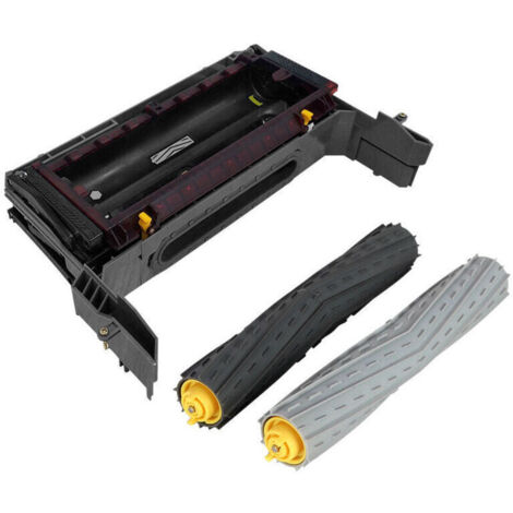 Adatto per accessori per spazzatrici iRobot, base di ricarica, telaio spazzola principale serie 5/6/7/8/9, scomparto spazzola a rullo, di DEBUNS (1/4)