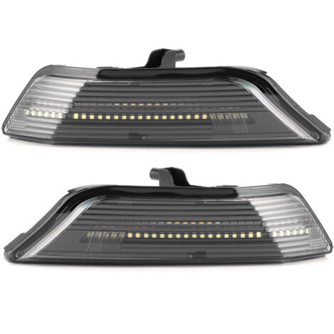 2x indicatori di direzione anteriori a LED con indicatori impermeabili, compatibili con Mustang 2015-2017, di DEBUNS (1/4)