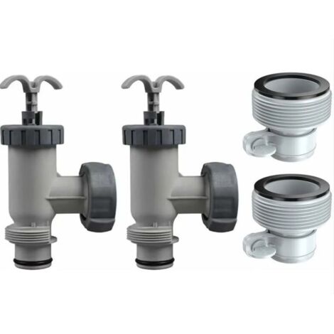 Valvola per piscine Intex da 1500, 2500 e 4000 galloni, kit di sostituzione valvola a pistone