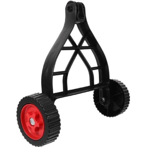 Ruota motrice per diserbanti, ruota di supporto regolabile per decespugliatori e tagliasiepi. Accessori di taglio leggeri e di precisione, compatibili con gli utensili Constructi ad albero dritto. (1/3)