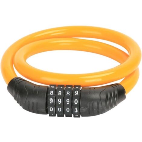 Lucchetto per bici, lucchetto per monopattino elettrico, lucchetto per scooter, lucchetto per casco da moto, lucchetto per rimorchio, lucchetto a combinazione per bici, con codice intelligente a 4 cif