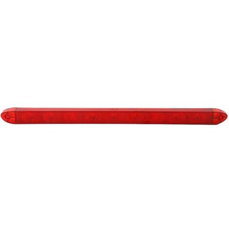 Luce freno posteriore a LED, terza luce, abbagliante, 9 LED per rimorchio, camper, autobus, camion, ecc.