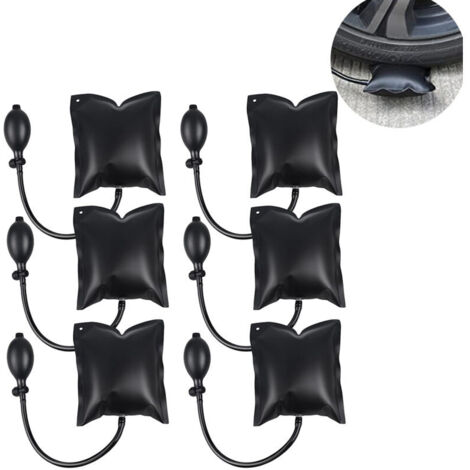 Set di 6 cunei per il montaggio della pompa ad aria, cunei imbottiti per pompa ad aria, cunei gonfiabili, posizionamento rapido di porte e finestre, per installazione di porte e finestre, riparazione