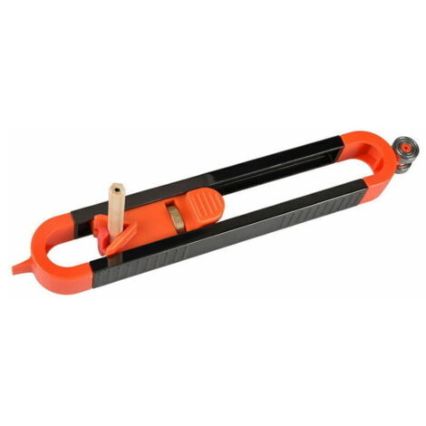 Duplicatore di contorno, calibro di contorno preciso con blocco, utensili per la lavorazione del legno con blocco per tubi angolari, pavimenti in piastrelle, lavorazione del legno e modello,..DEBUNS (1/4)
