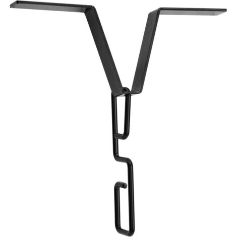 pezzi di ganci per grondaia per catena antipioggia, clip per grondaia a forma di V per catena antipioggia e gancio per catena antipioggia a forma di S, adattatore per catena antipioggia, decorazione
