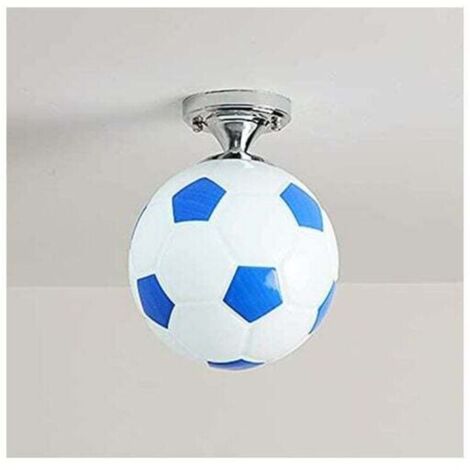Plafoniera a forma di pallone da calcio, lampadario per cameretta bambini, illuminazione d'interni, lampadario creativo e di personalità, illuminazione calda per soggiorno, sala da pranzo e camera da (1/4)