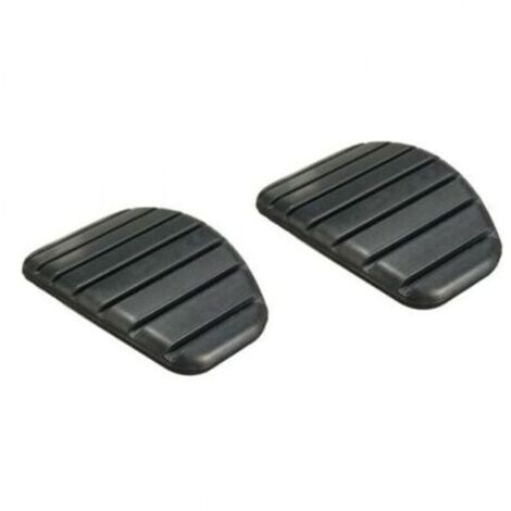 Set di 2 copripedali per frizione e copripedali per freno in gomma antiscivolo per Megane Laguna Clio Kangoo Scenic