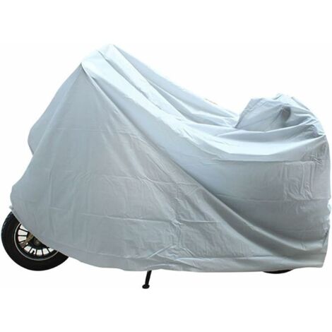 Telo coprimoto, telo protettivo per moto, telo copribici 210x120 cm, telo coprimoto impermeabile per esterni, resistente a escrementi di uccelli, acqua, polvere/neve/pioggia/vento/foglie