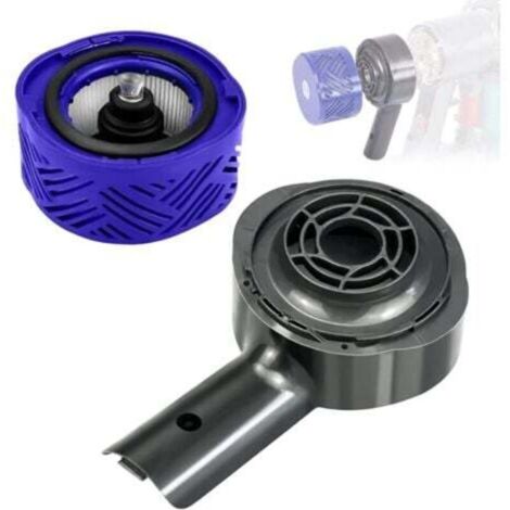 Applicabile al coperchio del motore posteriore e al kit filtro posteriore per accessori per aspirapolvere Dyson V6 DC58 DC59 DC61 DC62 DC74, per kit di conversione del filtro Hepa (1/4)