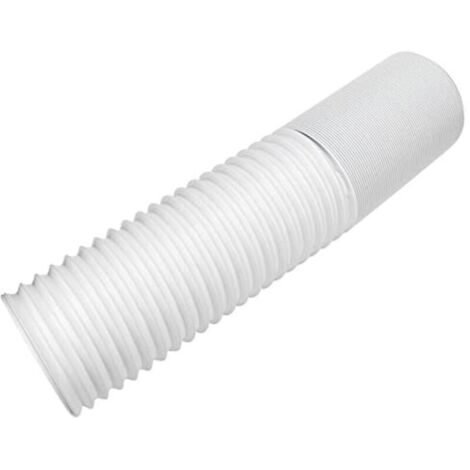 Tubo flessibile di scarico dell'aria condizionata, filo di acciaio PP, tubo di ventilazione flessibile ed estensibile, lunghezza 3 metri (diametro 150 mm) (1/4)