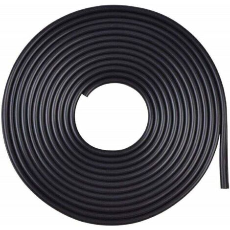 Striscia di gomma protettiva per portiera auto, 5 m, protezione per bordi portiera auto, modanatura per portiera, protezione per bordi portiera, striscia di gomma antigraffio (1/4)