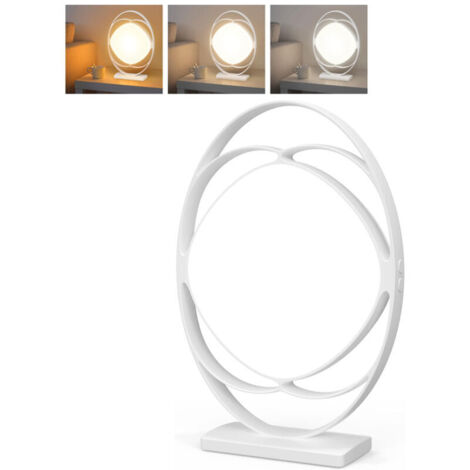 Lampada per terapia della luce, lampada SAD 10000 lux senza UV con 3 modalità di temperatura colore, luminosità regolabile e funzione di memoria (1/4)