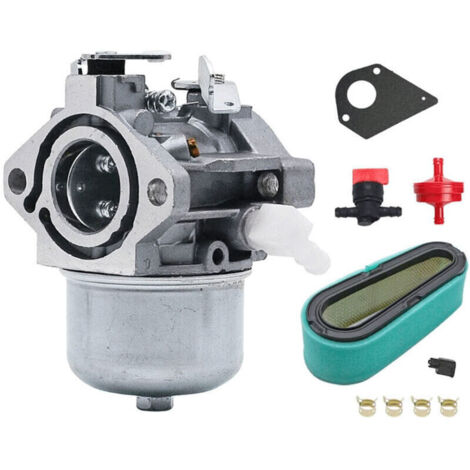 Kit carburatore 692684 per Briggs & Stratton 494881 494883 494894 495778 495782 495784 497581 499074 499158 696461 697594. Compatibile con i modelli di motore da 19" 4702 195707 176432 254707 286702 (1/4)