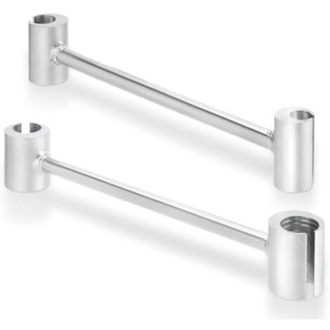 Chiave di regolazione della fessura della cerniera: strumenti di regolazione per cerniere per porte a bandiera per porte tagliafuoco e porte di sicurezza, 14 + 19 + 23 + 25 mm (1/4)
