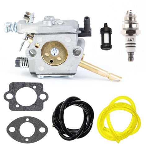 Carburatore FS66 WT-45 per decespugliatore Stihl FS86 FS48 FS52 FS56 FS62 FS81 FS106. Sostituisce WT-45-1 WT-45A 4126 120 0610, con guarnizione della candela.