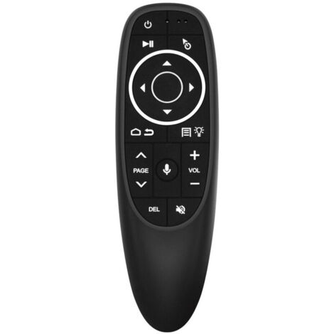 KINZON Pro Smart Remote Control G10S - Air Mouse con controllo vocale e giroscopio, wireless 2.4G, controllo universale per TV, decoder, proiettore, casa intelligente, plug and play (2 pezzi) (1/4)