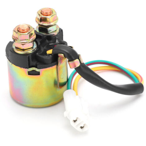 Ricambi per motociclette, relè solenoide di avviamento motore da 12 V di lunga durata, sostitutivo per ATV TRX200 FOURTRAX 1990-1997. (1/4)