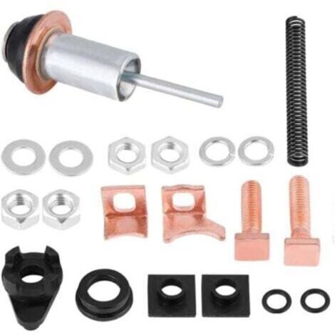 Kit di riparazione del motorino di avviamento, kit di riparazione del solenoide di avviamento per Land Rover Discovery Defender TD5 2.5 Diesel. Kit di riparazione del motorino di avviamento 2280007220 (1/4)
